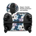 thumbnail image 2 of Yiaed Flowers Print Travel Luggage Cover Suitcase Protector Fits 18-32 Inch Luggage Wheel Covers Patterned Elastic Luggage Anti-scratch（No luggage）-Small, 2 of 5