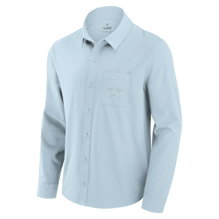 Men's Fanatics Light Blue Dallas Cowboys Front Office Long Sleeve Button-Up Shirt - Walmart.com Men's Fanatics Light Blue Dallas Cowboys Front Office Long Sleeve Button-Up Shirt - Walmart.com