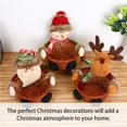 thumbnail image 4 of Injueey Candy Basket Desk Decor Xmas Ornament Sugar Gift Baskets Multipurpose Bamboo Holder Holiday Supplies Workmanship Fine Kits de decoración para fiestas Numero 5, 4 of 6