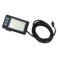thumbnail image 1 of Pantalla LCD de bicicleta eléctrica panel de visualización de bicicleta eléctrica ABS de dureza 24V 36V 48V 60V para scooter ANGGREK Otros, 1 of 8