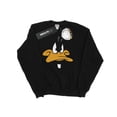 thumbnail image 2 of Looney Tunes Girls Daffy Duck Big Face Sweatshirt, 2 of 5