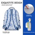 thumbnail image 5 of "Wildflower Themed Backpack for College - Sunflower Print Water-Resistant Backpack, Large Main Compartment, Comfortable for Daily Commute & Campus Use", 5 of 6
