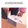 thumbnail image 4 of Matsuzay Mini recogedor de escoba Kit portátil para el hogar, Hotel, dormitorio, sala de estar, residuos de pelo, basura, basura, limpieza de Suministros de limpieza para el hogar Blanco, 4 of 6