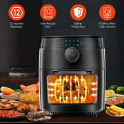 MOOSOO Air Fryer 12.7 Quart Hot Air Fryer Oven 8-in-1 Oilless With Overheat Protection MA50