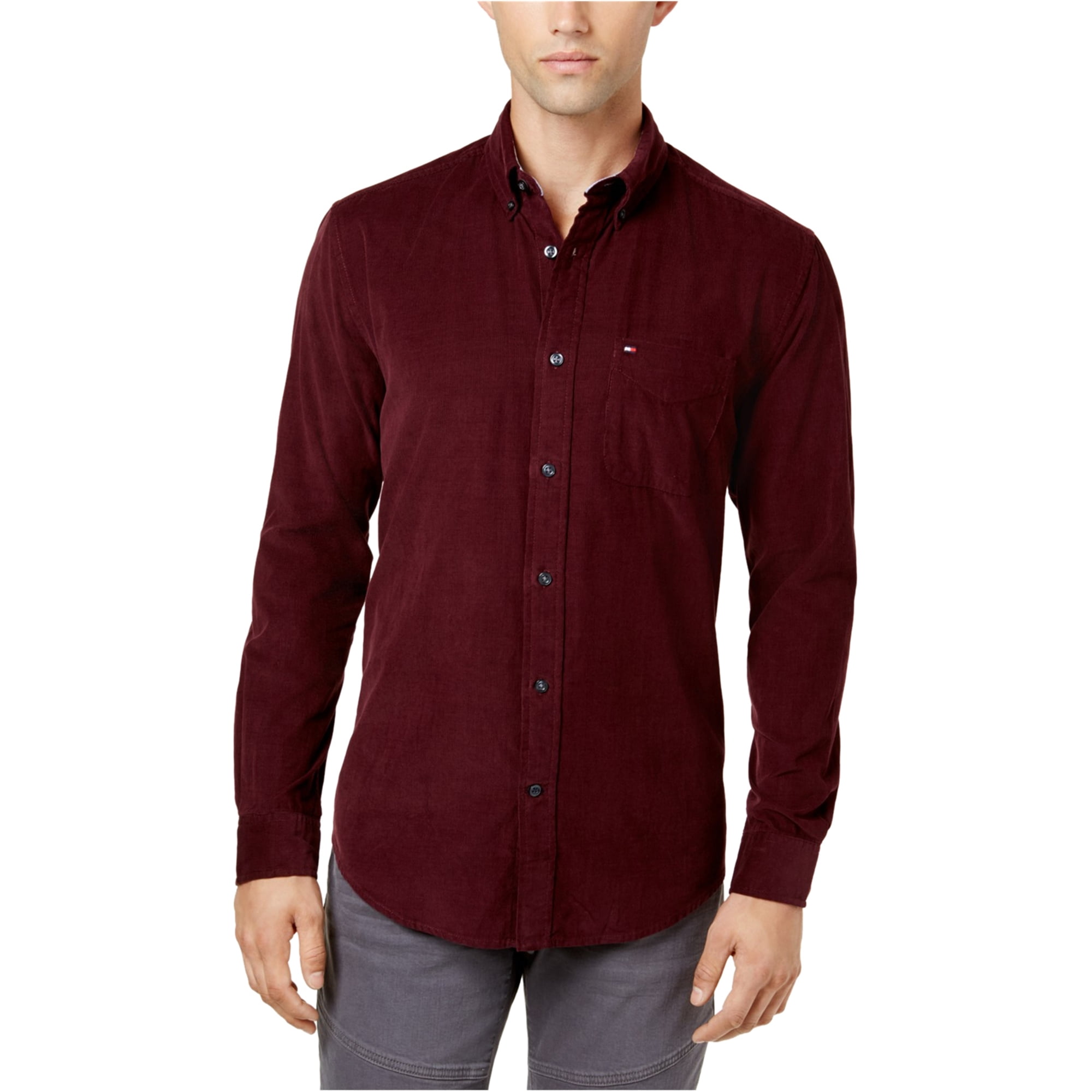 mens red button shirt mens red button shirt