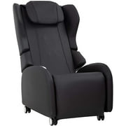 Full Body Shiatsu Massage Chair, Black, 35.6"(H) x 24.4"(W)