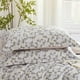 thumbnail image 3 of Hojas Funda Nórdica 100% Algodón Blanco Floral Patrón Farmhouse Bedding Set 3, 3 of 6