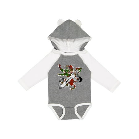 

Inktastic Stewart Tartan Lion Gift Baby Boy or Baby Girl Long Sleeve Bodysuit