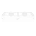 thumbnail image 1 of Miangastore Suction Cup Fish Feeder Aquarium Food Container Acrylic 1Pcs 11.8X5.9X2.4In, 1 of 8