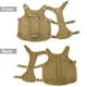 thumbnail image 4 of Tactical Dog Harness Leash Durable Military Dog Harness Vest MOLLE For Large Dogs erman Shepherd Training Harnesses With Pouches ShopWise Round, 4 of 16