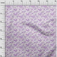thumbnail image 3 of oneOone Cotton Poplin Twill Violet Fabric Watercolor Floral Sewing Fabric By The Yard Printed Diy Clothing Sewing Supplies 56 Inch Wide, 3 of 5