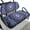 Purple, variant on Psesaysky Breathable Universal Seat Covers for Ezgo Club Car Seats Golf Cart Purple Butterfly Floral Print Golf Front and Back Seat Cushion Cover Fit Like a Glove