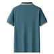 thumbnail image 3 of pstuiky Camisas casuales de manga corta para hombre, Camisa informal de manga corta con cuello vuelto, cómoda y lisa, para hombre ropa de hombre l, 3 of 3