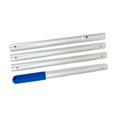 thumbnail image 2 of ZheElen Aluminum Telescopic Pool Pole Sturdy Generic 140cm Pole for structure,not easy to 4 Netting Pool Section Extension, 2 of 6