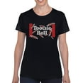 thumbnail image 2 of Officially Licensed Tootsie Roll Collage Women's T-shirt, 2 of 3