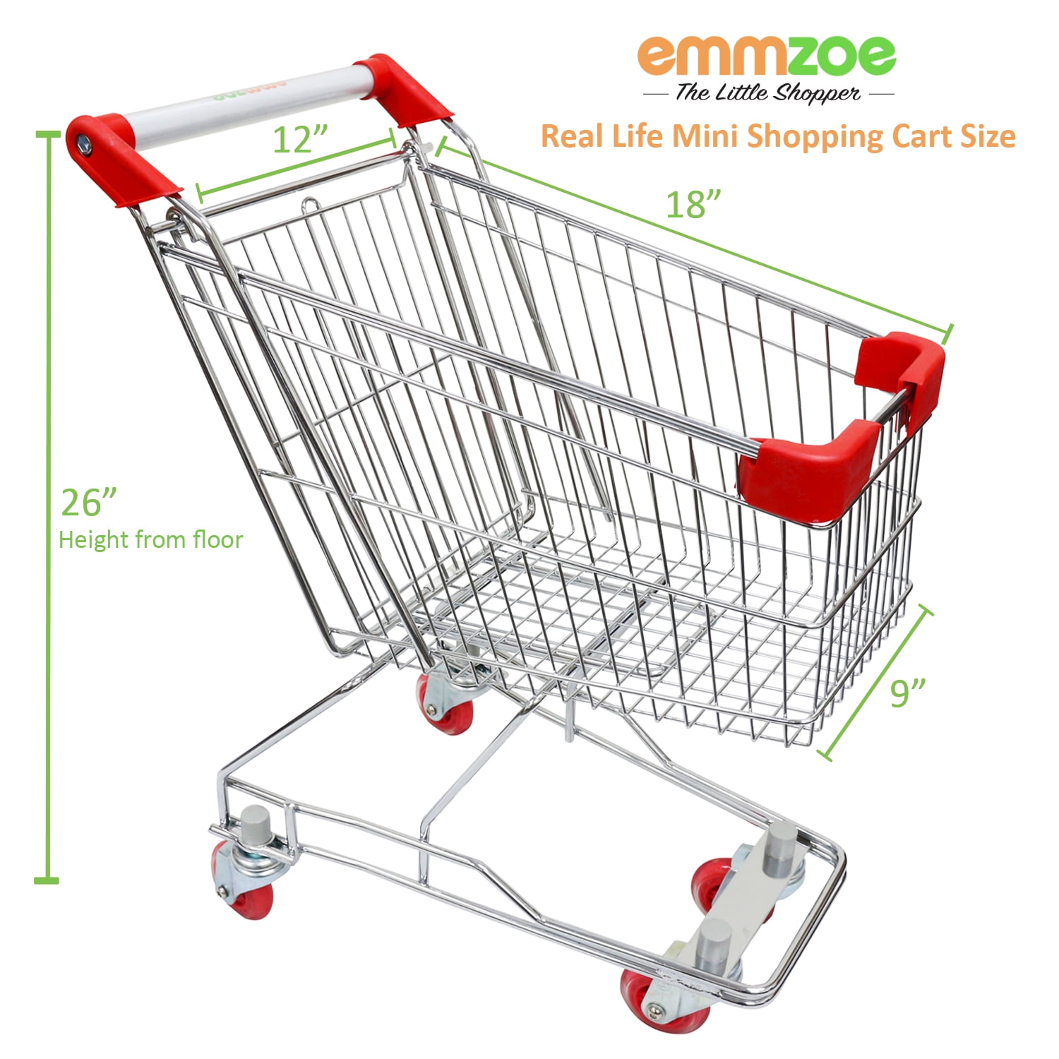 toddler metal shopping cart