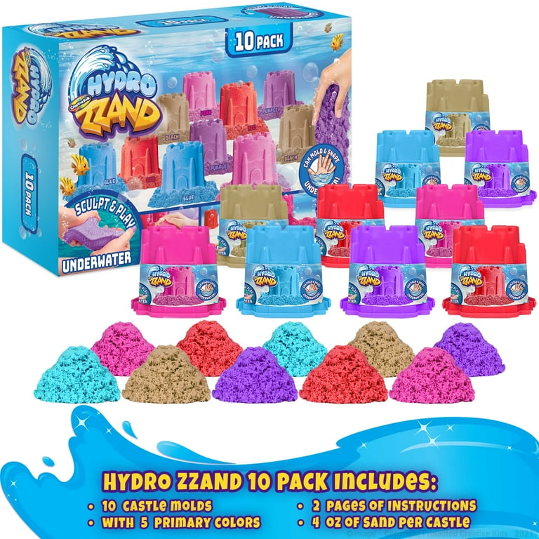 Creative Kids Hydro Zzand Play Sand Art Kit – 10 Individual