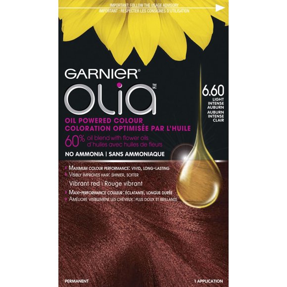 Garnier Olia No Ammonia Oil Powered Permanent Hair Colour, 1 pack
