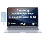 Samsung Galaxy Book4 Edge 15.6in Laptop Snapdragon X 16GB 512GB Win11 Home w/DKZ Mouse