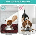 thumbnail image 4 of Evil Pumpkin Ghost Dog Food Mats for Floors Happy Halloween Pumpkin Absorbent Water Non-Skid 17x30 Inch Cat Food Mat Cat Mat for Food Dog Water Bowl Mat for Messy Drinker, 4 of 7