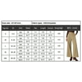 thumbnail image 3 of 2024 Women's Wide Leg Work Pants High Waist Business Casual Slacks Trousers With Pockets Casual Pants Women Casual Summer Pants for Women Womens Linen Pants Tall Teen Pants Casual Dress Pants for, 3 of 6