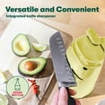 thumbnail image 5 of Electric Can Opener and Knife Sharpener, Multifunctional Jar and Bottle Opener with Removable Cutting Lever and Cord Storage, Stainless Steel Blade, 5 of 8