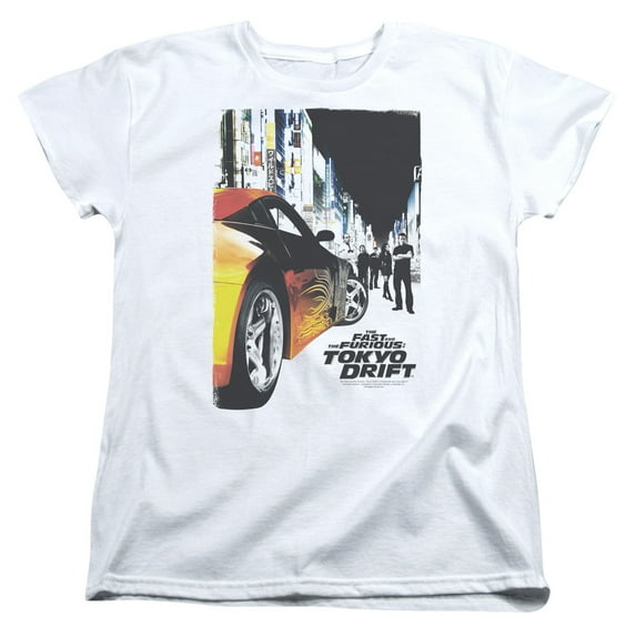 Tokyo Drift - Poster - Women's Short Sleeve Shirt - X-Large