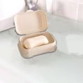 thumbnail image 1 of Feltree Factory Direct Bathroom Household with Lid Connected Draining Soap Box Soap European Printing Soap Box, 1 of 6