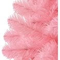 thumbnail image 6 of Martina 4.5ft Pink Christmas Tree Prelit with 436 Branch Tips, 200 Warm Lights and Metal Stand, 35" wide Realistic Artificial Christmas Tree with Lights by Naomi Home, 6 of 8