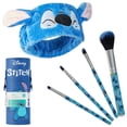 thumbnail image 1 of Set de brochas de maquillaje Disney Stitch Fluffy con diadema y funda, 1 of 5