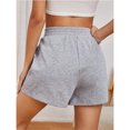 thumbnail image 4 of biudgviw Athletic Shorts for Women Elastic High Waisted Running Shorts Summer Comfy Solid Color Sporty Sweat Shorts, 4 of 7