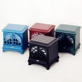 Farfi Miniature Fireplace Stove Battery DIY Pretend Play Toys ...