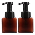 thumbnail image 1 of 2pcs Plastic Sanitizer Bottles Make-up Containers Square Lovely Storage Bottles, 1 of 6