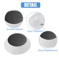 thumbnail image 3 of Unique Bargains 4 Pcs 65mm Dia 5 Clips Car Wheel Tyre Center Hub Caps Covers for Vehicle Carbon Fiber Pattern White, 3 of 6