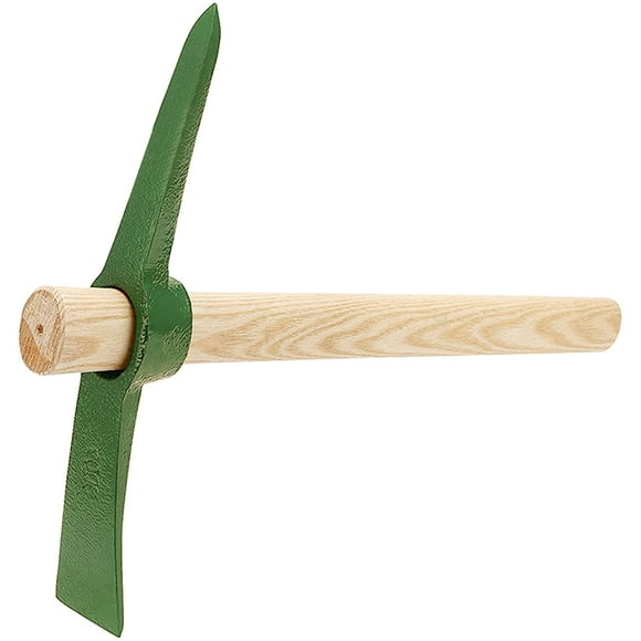 Gardening Pickaxe 1Pcs Steel And Wood Forged Heavy Duty Tool For Home And Outdoor Use