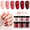 A1-Blush Jelly, variant on AZUREBEAUTY 6-Color Nude Dip Powder Kit, Light Pink & Champagne Shimmery, French Manicure Set for All Seasons, No Lamp Needed, DIY & Salon