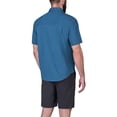 thumbnail image 2 of The American Outdoorsman Blackfoot River Short Sleeve Performance Fishing Shirt (Dusk Blue2, Medium), 2 of 3