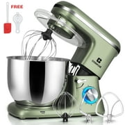 COSVALVE Stand Mixer,7qt 660W 6-Speed Food Processing, Tilt-Head Kitchen Mixer with Stainless Bowl