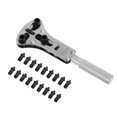 thumbnail image 3 of Herramienta de kit de reparación de llave extractora de abridor de cubierta trasera de reloj ajustable Tmvgtek Para estrenar, 3 of 6