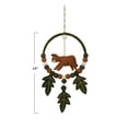 thumbnail image 3 of Creative Co-Op Wool Felt Mobile with Cheetah and Leaves, 3 of 3