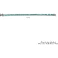 thumbnail image 2 of Women's Sterling Silver 4mm Apatite Tennis Bracelet, Princess Cut, 2 of 2