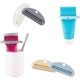 thumbnail image 4 of 8 Piezas Tubo Exprimidor de Pasta de Dientes Dispensador de Exprimidor de Pasta de Dientes Tubo de Pasta de Dientes de Plástico Clip Exprimidor Tubos de Pasta de Dientes para Baño, 4 of 5