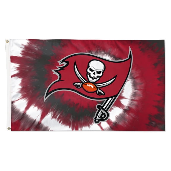 WinCraft Tampa Bay Buccaneers 3' x 5' Tye Dye Deluxe Single-Sided Flag