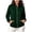 ZA# Army Green#with Pockets, variant on Womens Zip Up Jacket Vintage Lightweight Cardigan Casual Cozy Long Sleeve Jackets Fall Trendy Sweatshirt Coats Black XL