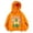 0#$-Orange1343, variant on Hiijoy Girls Loose Fit Hoodies Casual Cute Cozy Pullover Sweatshirts, Black, Sizes 3-10