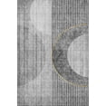 thumbnail image 2 of Addison Rugs Mayfield Washable Transitional Modern Charcoal Rectangle Rug, 10' x 14', 2 of 6