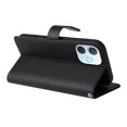 thumbnail image 2 of FOXDOCK Funda tipo Cartera para OPPO A5 Pro 4G/5G – Cubierta de Cuero PU con Múltiples Ranuras, Bolsillo para Efectivo y Correa de Muñeca, 2 of 6