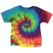 Tie-Dye T-Shirt - Reactive Rainbow -Toddler /2T