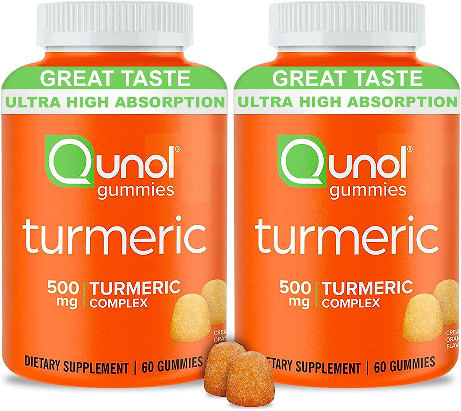 Turmeric Gummies, Gummy with 500mg Turmeric Curcumin, Joint Support