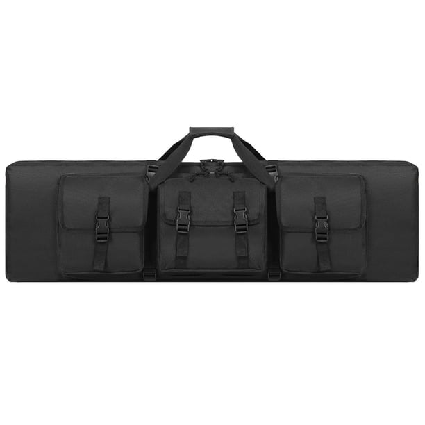 Mochila doble larga, mochila de transporte suave y protección para